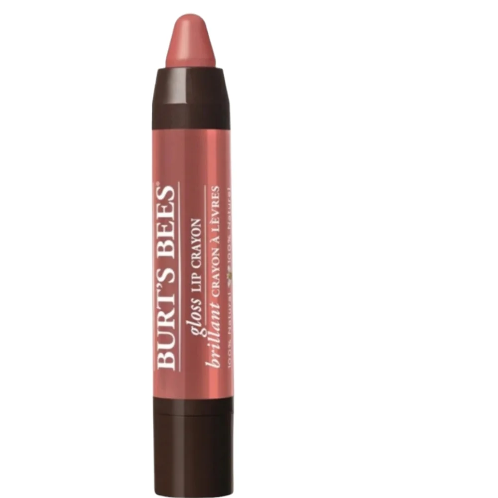 3 x Burt's Bees Moisturizing Matte Lip Crayon, 412 Santorini Sunrise